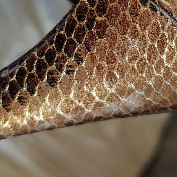 Strappy Victor Alfaro Snakeskin Stilettos - Picture 11 of 11